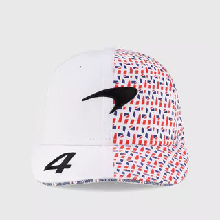 Chapéu GP Britânico McLaren Racing Team Lando Norris 2025
