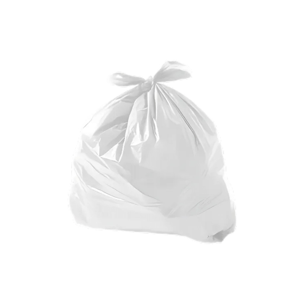 Pacote saco lixo BRANCO 20L P5 100 undd | Shopee Brasil