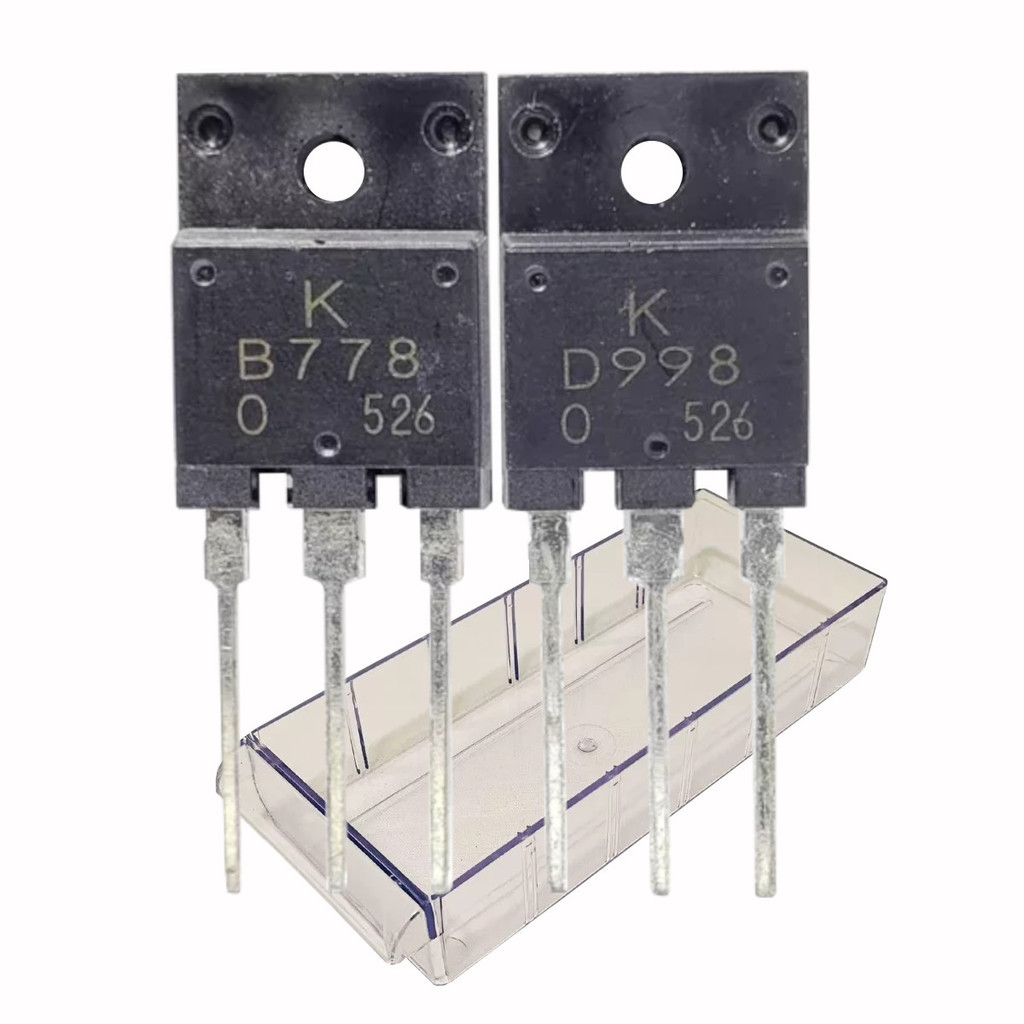 Transistor Par 2SB778 2SD998 (1 Par) B778 D998 - Novo | Shopee Brasil