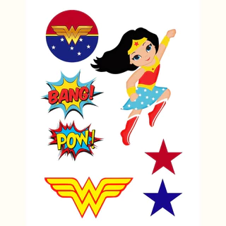 Bolo Mulher Maravilha Cenografico: Onde Comprar | BuscaProdutos