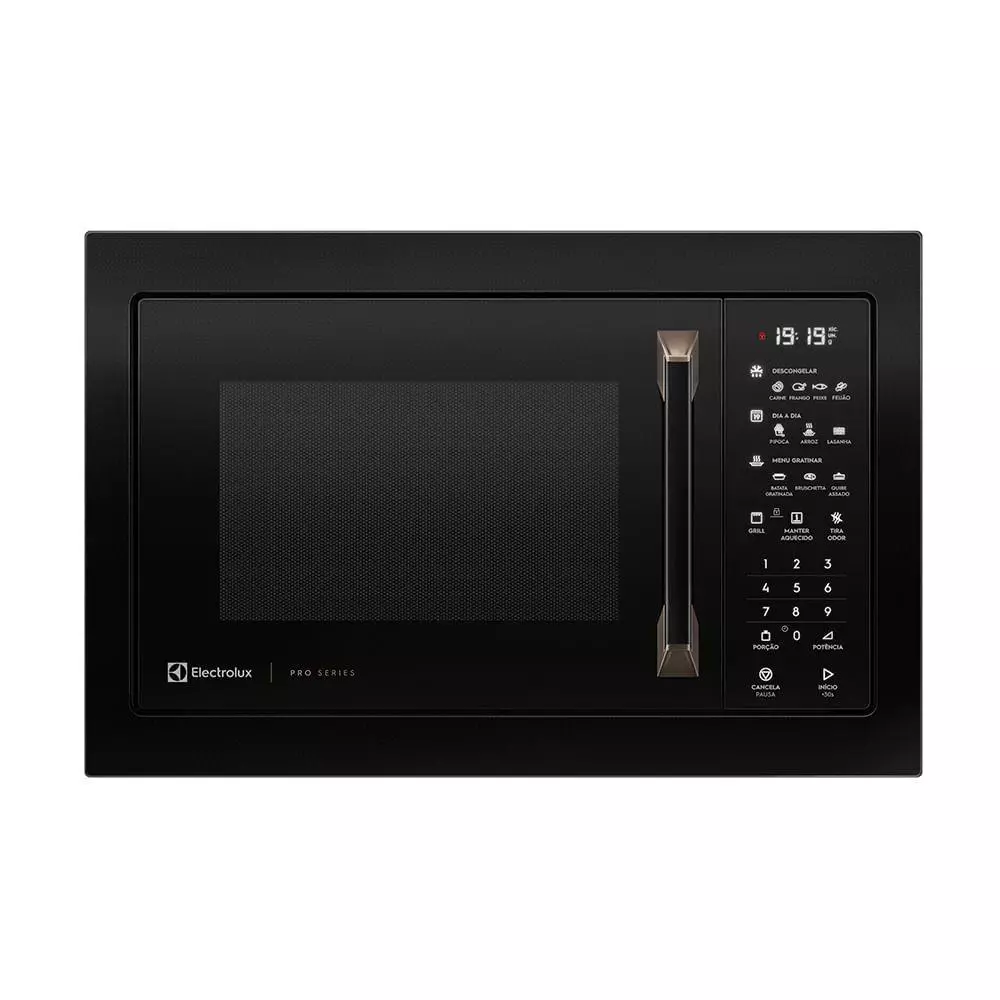 Micro ondas de Embutir Electrolux 34L Preto com Grill Pro Series (MV43T)