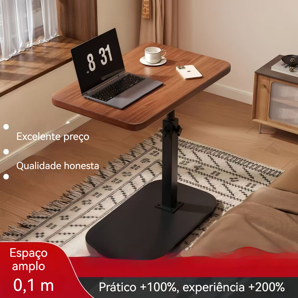 Mesa Mutiuso Mesinha Notebook Com Altura Regulavel Tablet Cama Sofá Ajustavel