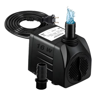 Bomba Submersa 1000 L/h Lagos Aquário Fonte Agua Eleva 1,5m