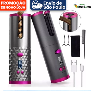 Ferro sem fio automático Curl Modeler com bateria recarregável embutida de cerâmica
