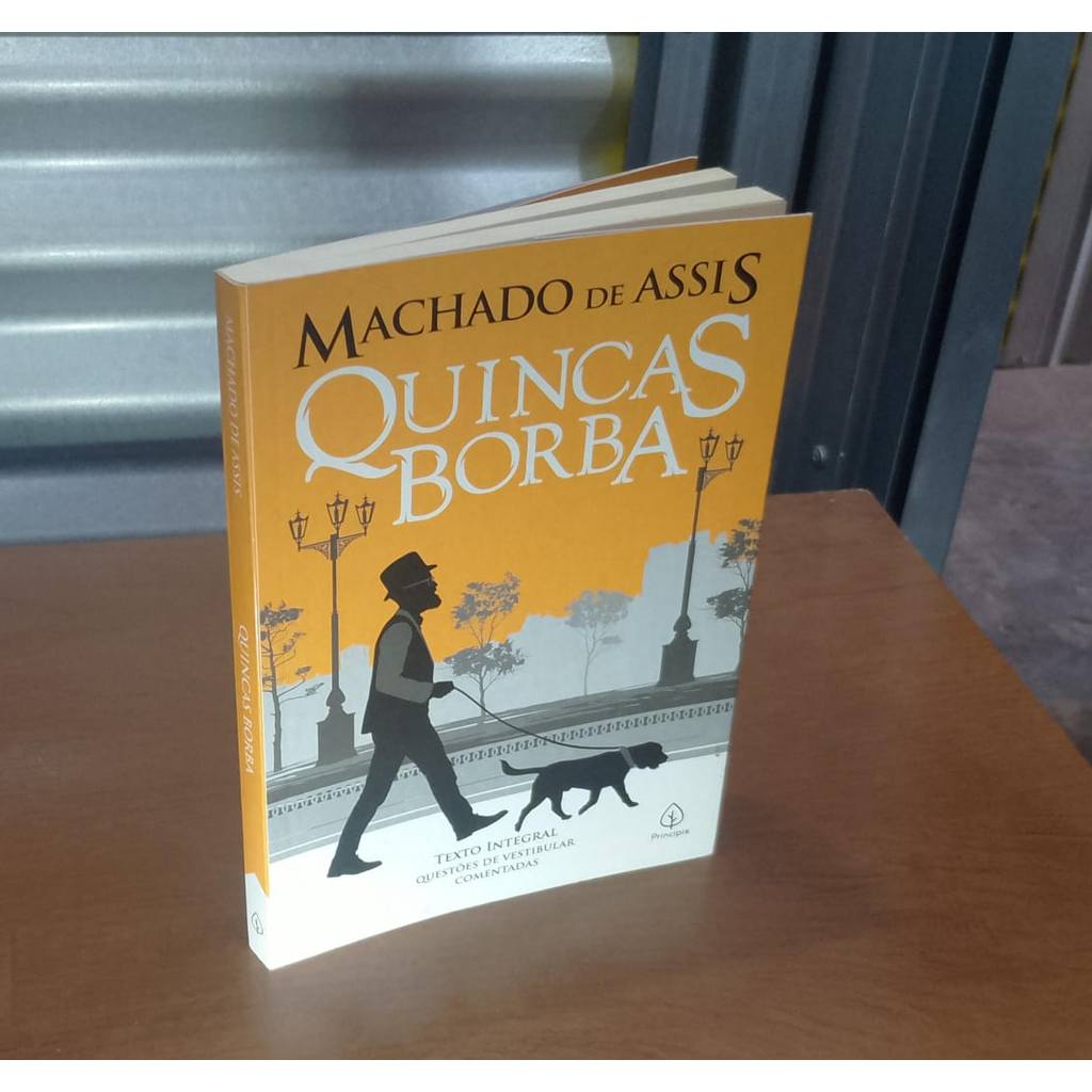 Livro Quincas Borba Machado de Assis ( Texto Integral Questoes ...