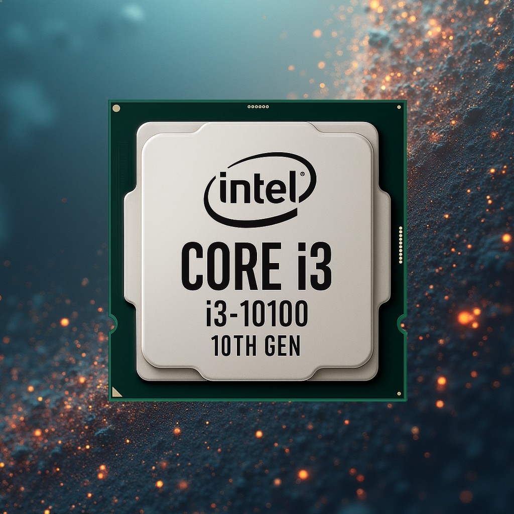 Processador Intel Core i3 10100 3.6GHz 4.3GHz Turbo Cache 6MB Quad