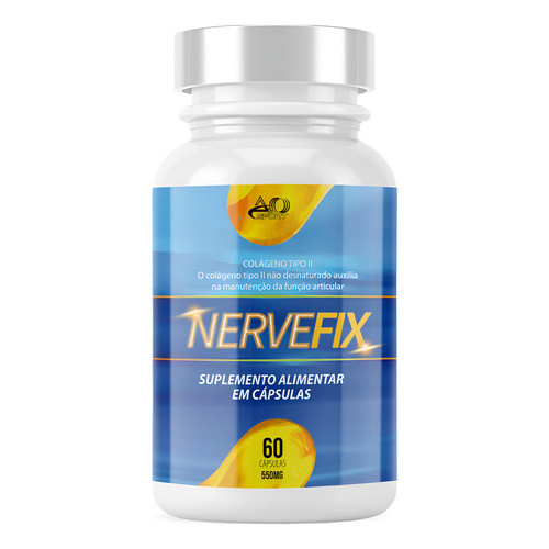 Nervefix 60 Caps- Alívio Das Dores Nos Nervos Em Poucos Dias | Shopee ...