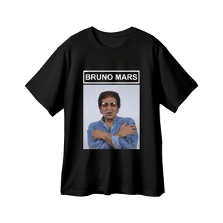 Camiseta Meme Reginaldo Rossi Bruno Mars Cantor Algodão 30.1 Envio Imediato