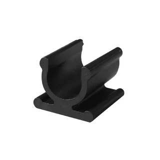 Prendedor de Canetas e Lápis Canetafix Meia-Lua 13mm Preto - 10 unidades