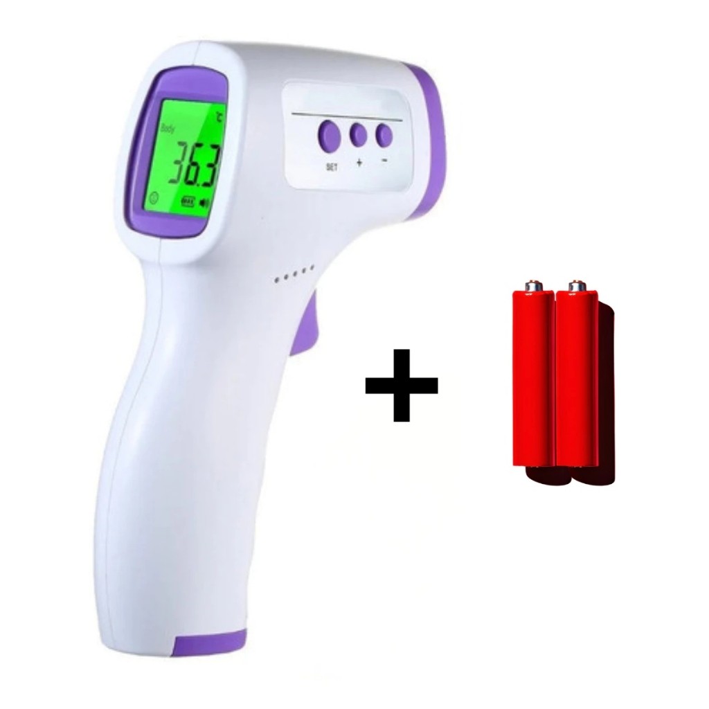 Termômetro Infravermelho Digital Laser Medidor Temperatura com Pilha ...