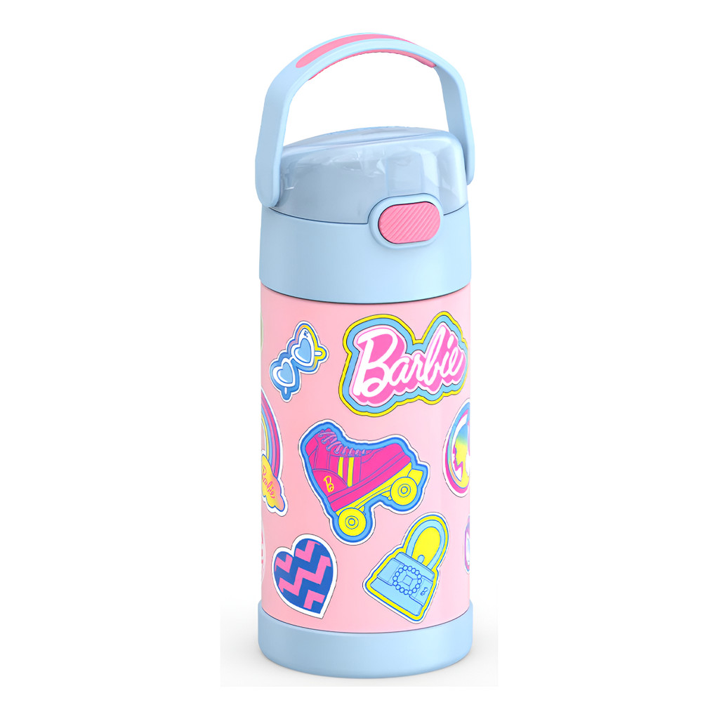 Garrafa Térmica Thermos Barbie (novo Modelo) Infantil Import | Shopee ...