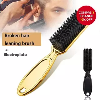 Escova De Limpeza Lâmina De Máquina De Cortar Cabelo Náilon Fade Acessórios De Corte De