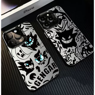 Capa Para iPhone 7 Plus 17 Pro Max 17Air 16 15 13 11 14 12 11 Xs XR 8 SE 2020 Escondido Preto Geng Doodle Caso Móvel