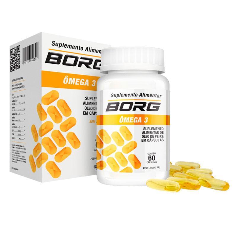 Suplemento Alimentar Borg Ômega 3 60 Cápsulas | Shopee Brasil