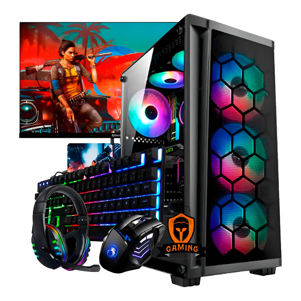 Pc Gamer Completo Gaming Info Player, Intel Core I5, 16gb Ram, Placa De ...