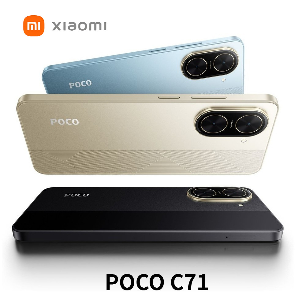 Xiaomi Poco C71 Original Celular Smartphone 6.64 ou 4.128 Gb