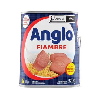 Fiambre Anglo Lata Abre Fácil 320g - Embalagem com 24 Unidades em Oferta na Shopee