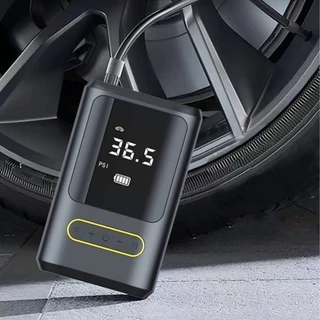 Mini bomba portátil para pneu de carro elétrico para bicicleta, bomba de ar portátil p carregamento em Oferta na Shopee