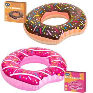 Boia Inflável Donut Rosquinha Piscina Mor Adulto Infantil