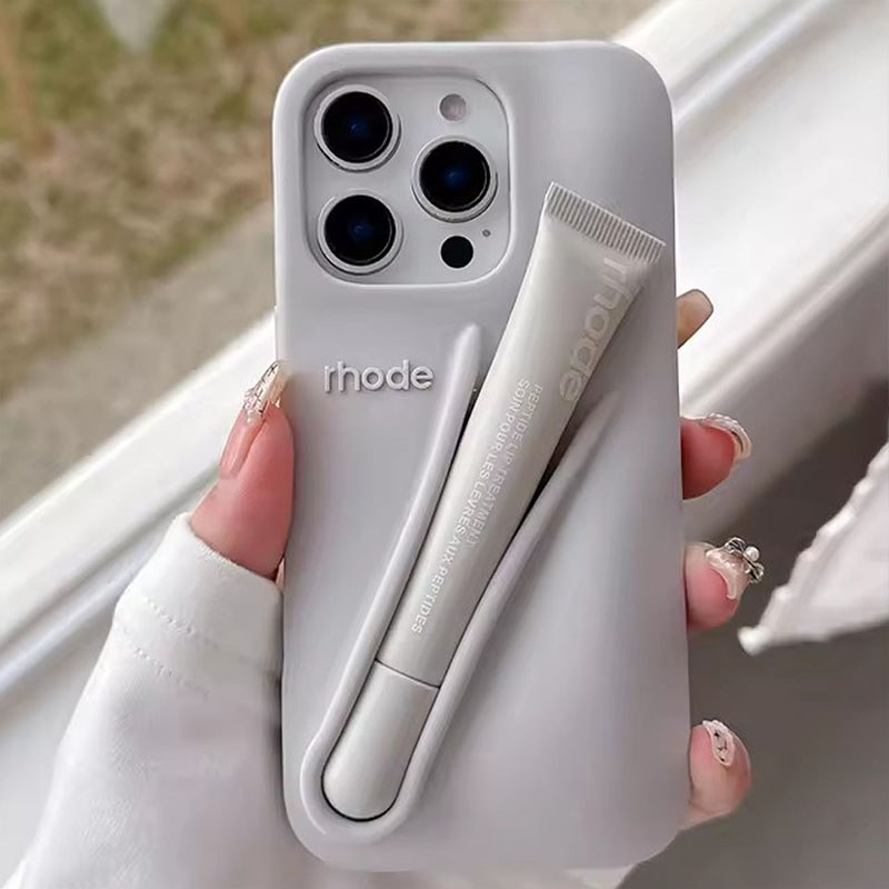 Rhode Sem Brilho Labial Caso Para IPhone 17 ProMax Ar 11 12 13 14