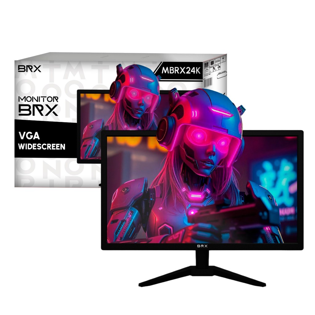 Monitor Brx Led Widescreen Full Hd 1080p 24