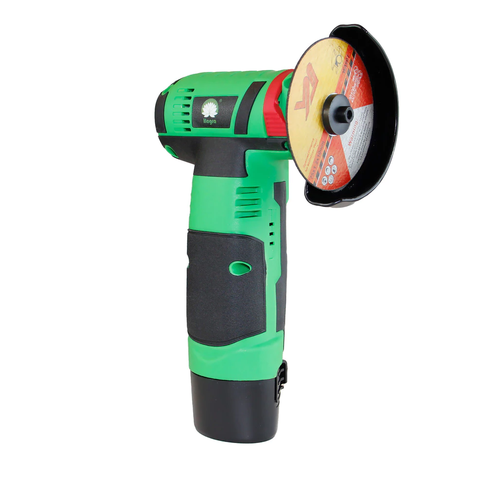 Mini Esmerilhadeira Lixadeira Elétrica Sem Fio Bivolt 110v/220v 2 Baterias 12V Com Maleta - Imagem 4