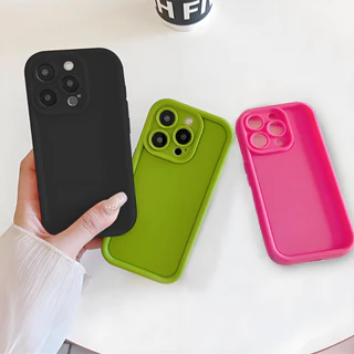 Capa De Moda Para Redmi Note 14 Pro 13 12 11 10 9 8 14C 13C 12C 10C 9A POCO X7 C75 C65 Telefone De Silicone De Cor Sólid