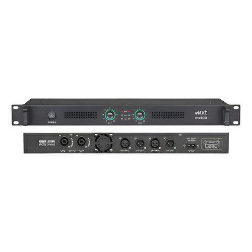 Amplificador Digital 400w Rms 4 Ohms Mx400 Mxt - Preto - 400 W