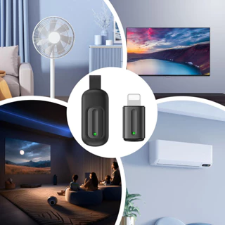 Mini Adaptador IR USB-C (Alumínio Premium) - Controle Remoto Universal Inteligente para Android