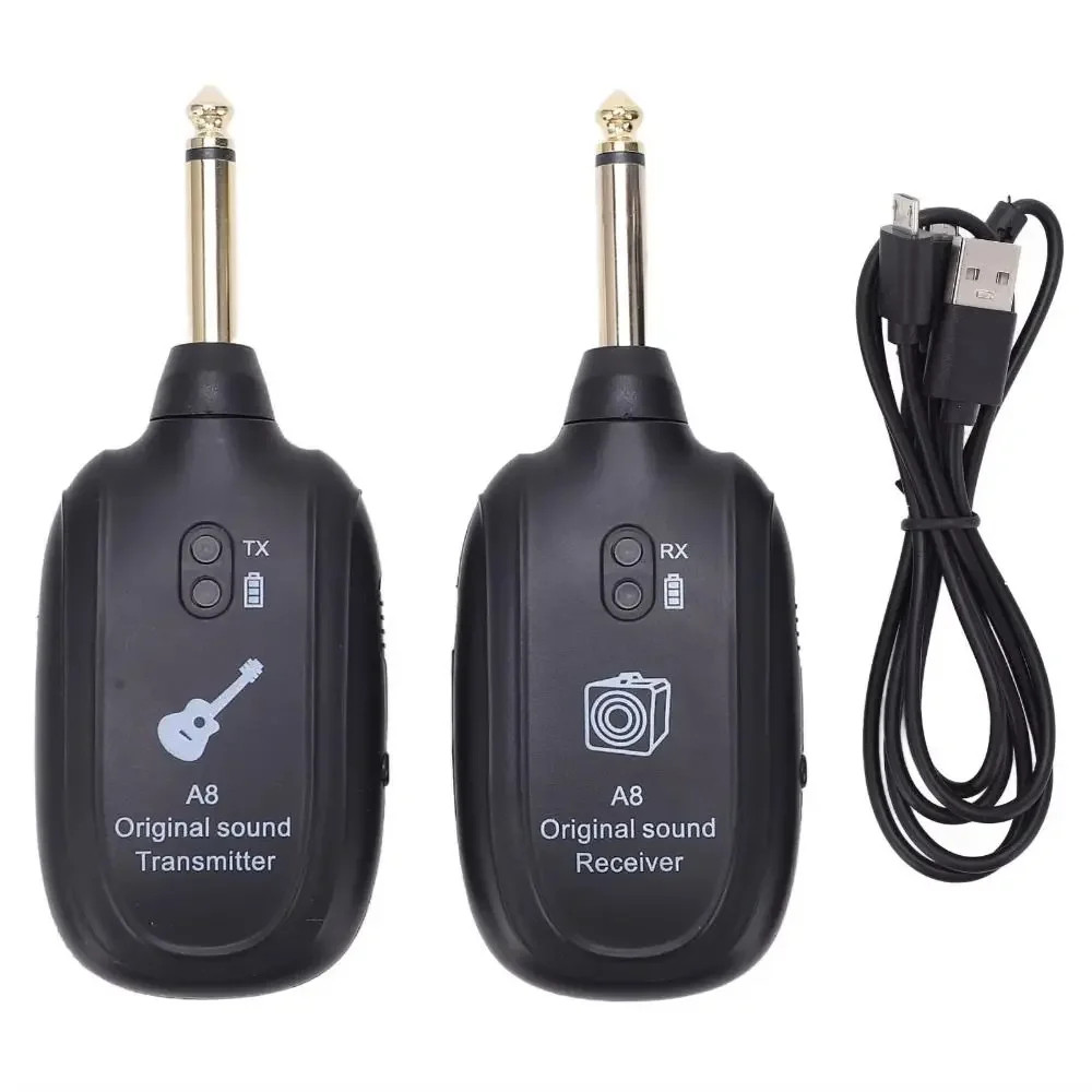 Transmissor Receptor A8 Sem Fio Guitarra Violão Baixo P10
