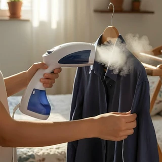 Vaporizador Portátil de Roupas 1200W – Steamer Manual com Jato Rápido, Tanque 200ml e Escova marisa em Oferta na Shopee