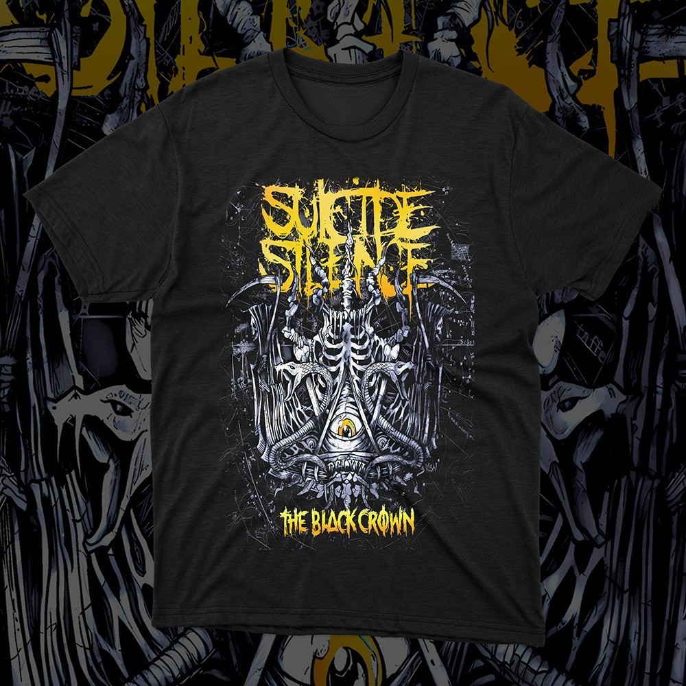 Camiseta Suicide Silence Mitch Lucker em Promoção na Shopee Brasil