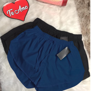 KIT 2 short tactel feminino casual corrida, shorts academia, shortinho caminhada P ao EXG