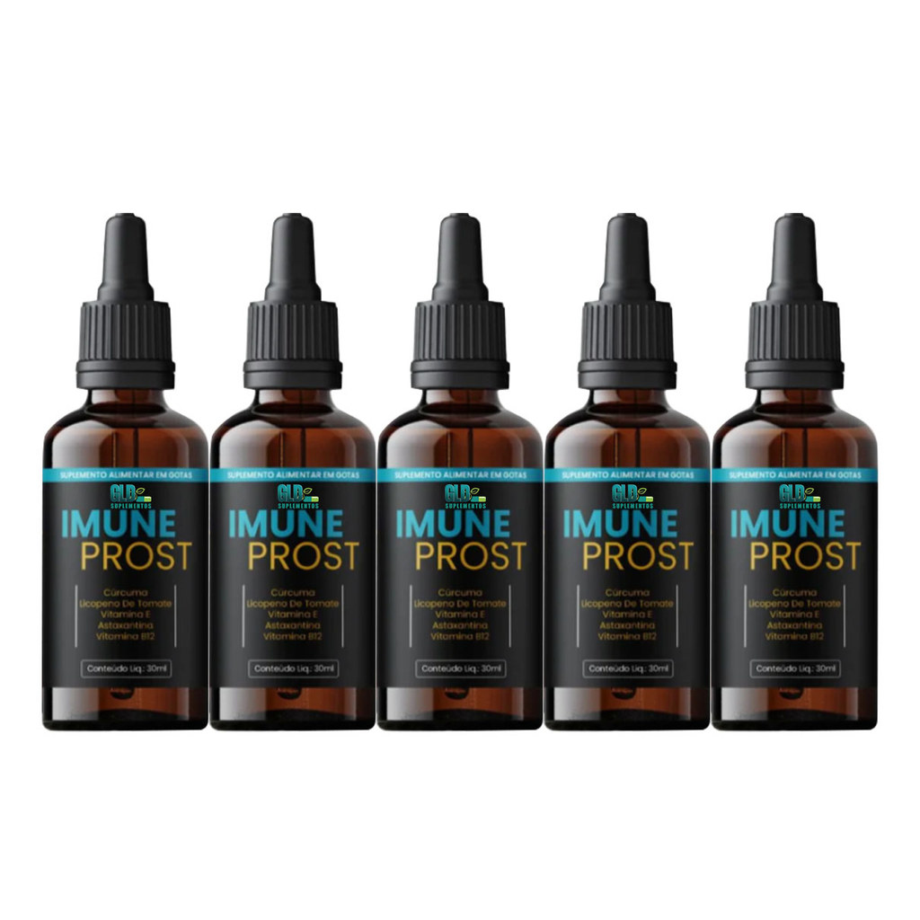 Imune Prost gotas suplemento 30 ml 5 frascos | Shopee Brasil