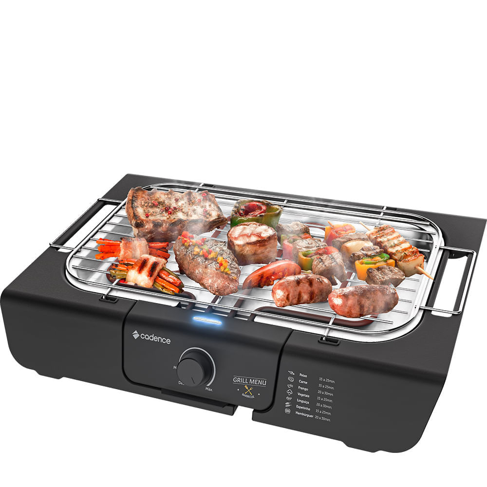Churrasqueira Elétrica Cadence Grill Menu | Shopee Brasil