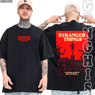 Camisa Max Levitando Stranger Things Vecna Camiseta Basica e Oversized Unissex
