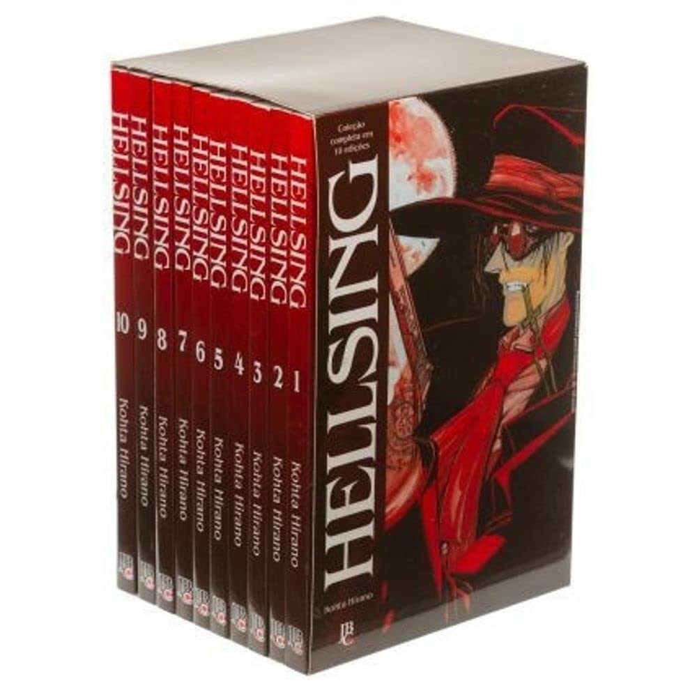 Box Hellsing - Coleção Completa 1 a 10 autor Kohta Hirano | Shopee Brasil