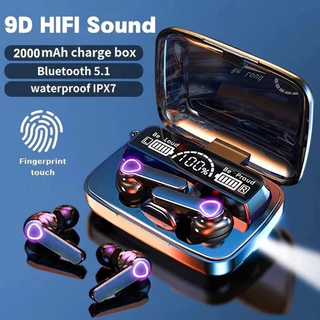 M19 Fone de Ouvido Bluetooth Sem Fio HiFi Estéreo Redução de Ruído Baixa Latência para Android e ios-LC em Oferta na Shopee