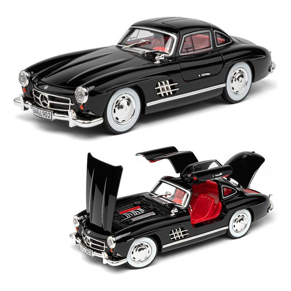 Mercedes Benz 300sl Miniautos Metal Clássico Antigo 1/24 | Shopee