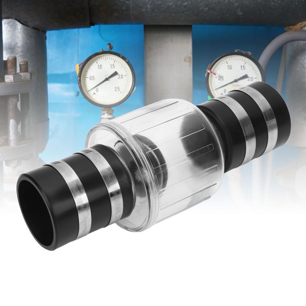 Hbhbhbhbb Quiet Sump Pump Check Valve 2 Inch PVC Pipe Backflow ...