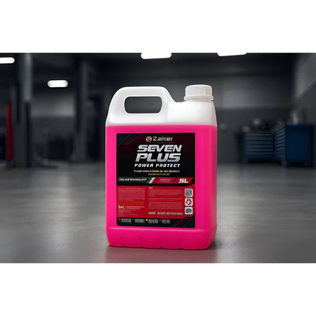Anticorrosivo Aditivo Seven Plus 5l Concentrado Radiador - Rosa-chiclete