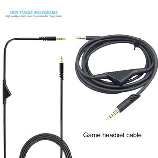 Cabo De Áudio De Substituição De 3.5 Mm Para Logitech Astro A10 A40 Acessórios Fone De Ouvido Extensão Com Controle De V