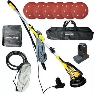 Lixadeira de Parede e Teto a Bateria 20V Brushless MLI Intercambiável com Sucção e LED Menegotti em Oferta na Shopee