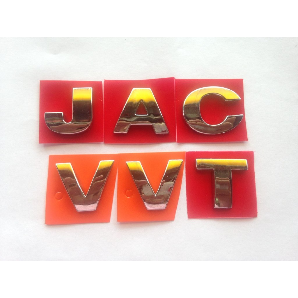 Emblema Nome Jac Vvt J3 J2 Cromado Ano 2012/2016 | Shopee Brasil