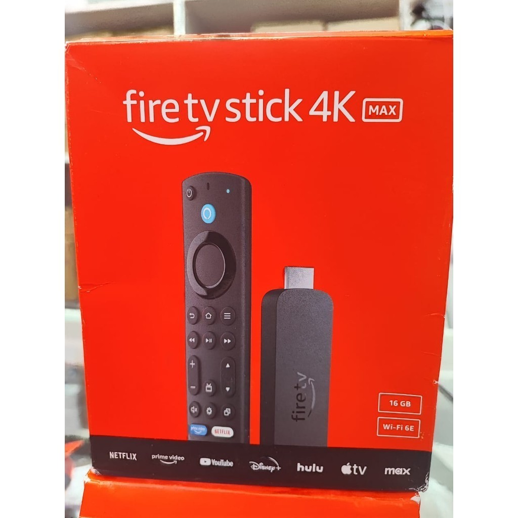 Amazon Fire Tv Stick 4k Max 2ª geração - 16gb de armazenamento - C