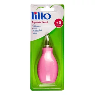 Aspirador Nasal Lillo Rosa em Oferta na Shopee