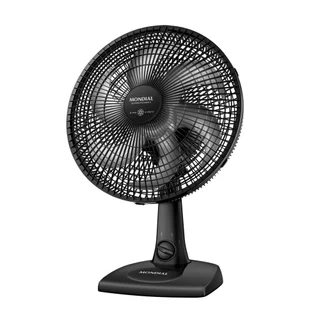 Ventilador de Mesa Mondial NVSP-30-B2 30cm, 3 Velocidades, 6 Pás, Preto, 60W em Oferta na Shopee