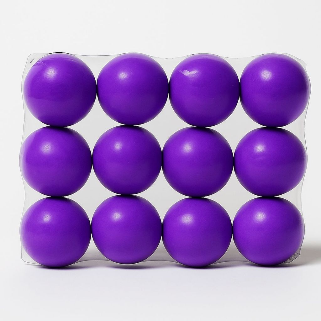 Kit 12 Bolas Anti Stress Roxas de Exercício Para Fisioterapia e ...