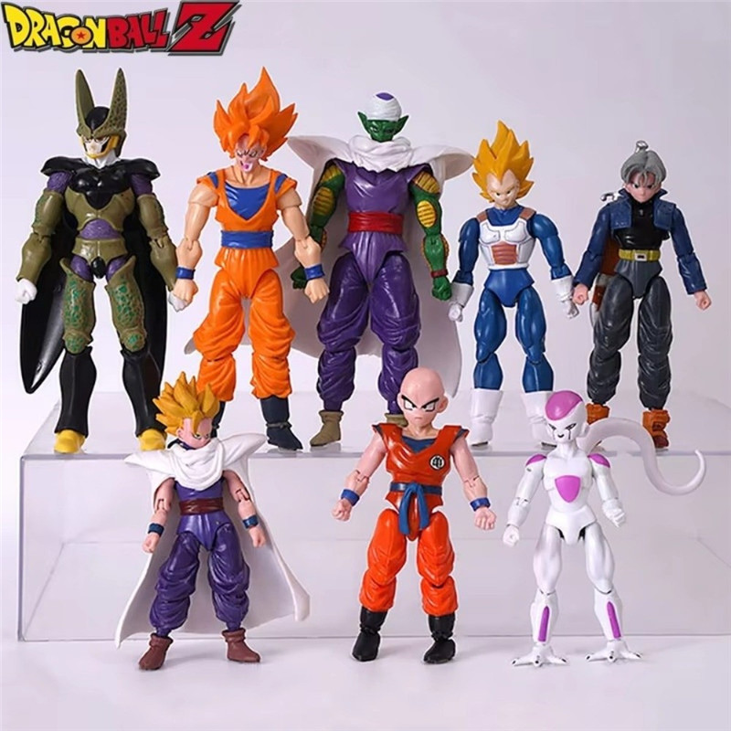 Figura De Ação De Anime Dragon Ball , Son Goku Gohan Vegeta Frieza