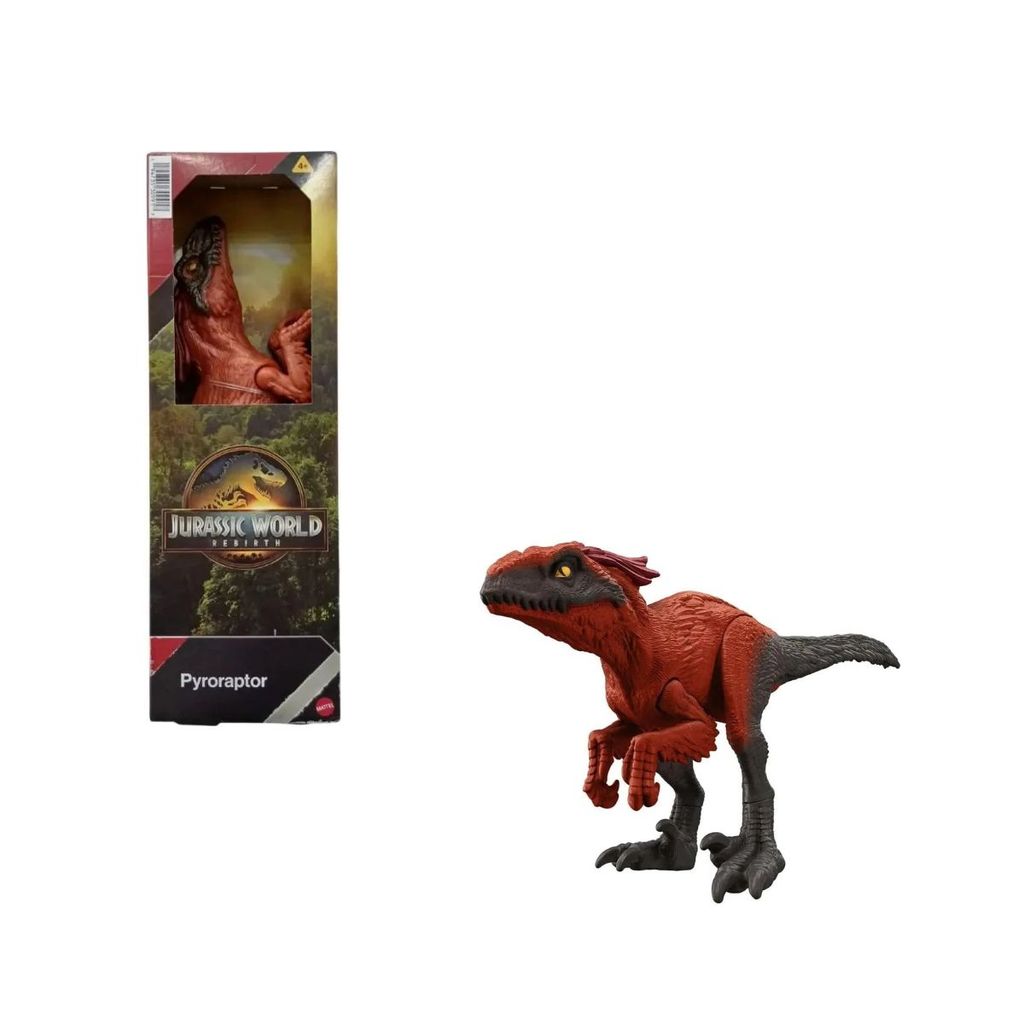 Figura Jurassic World Rebirth Dinossauro Pyroraptor | Shopee Brasil